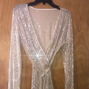 Sequin romper